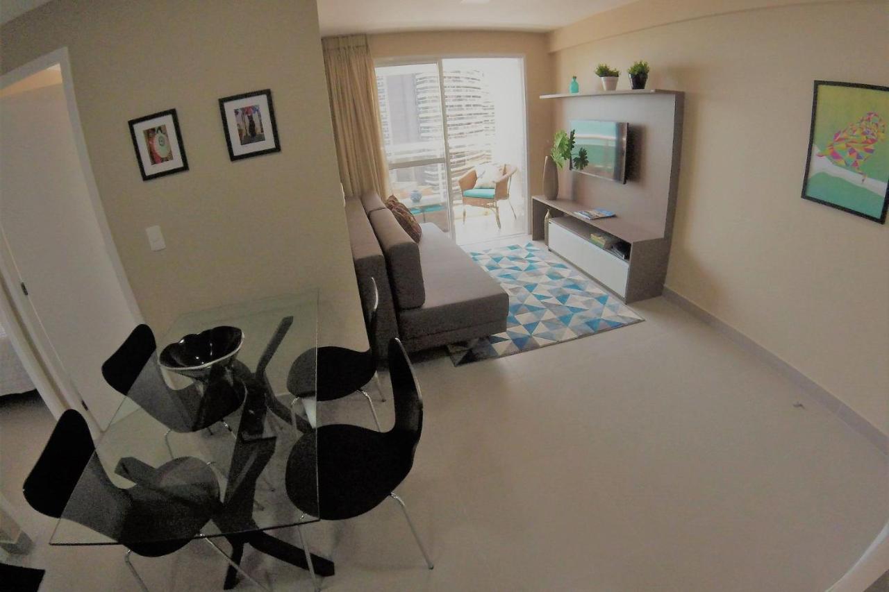 Апартаменты Flat No Mais Novo Edificio Conceito Com Linda Vista Mar !!! Форталеза Экстерьер фото